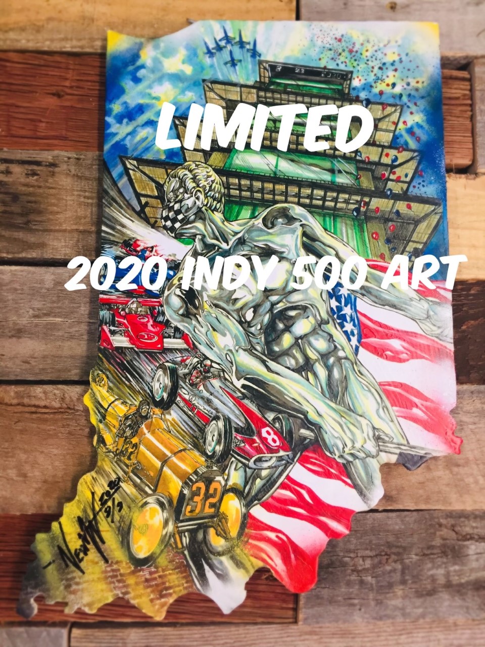 Indy 500 art