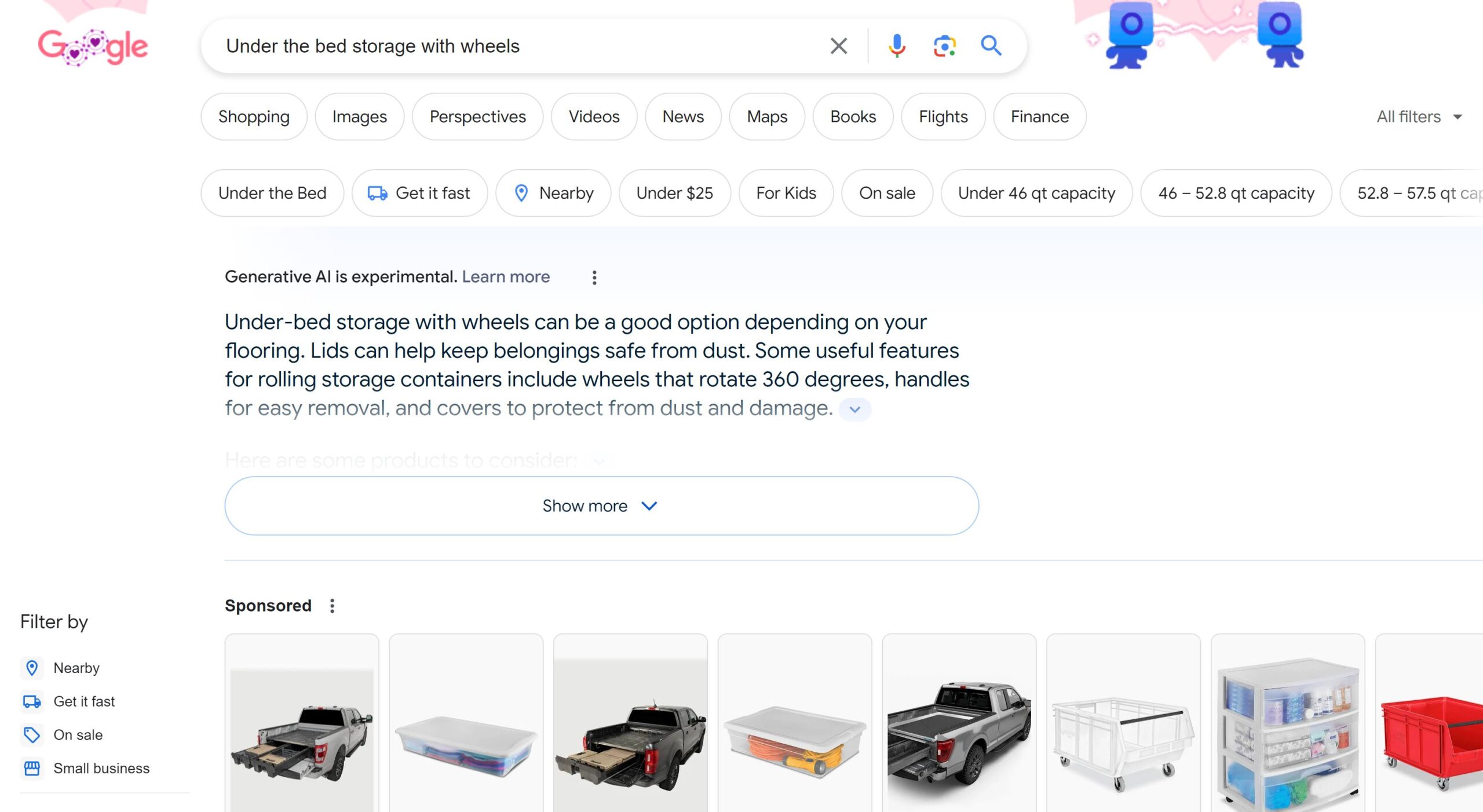 Google SGE Screen Shot